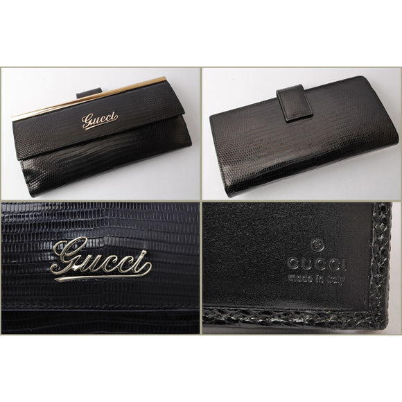 Gucci Wallet Python Black - Picture 4 of 7